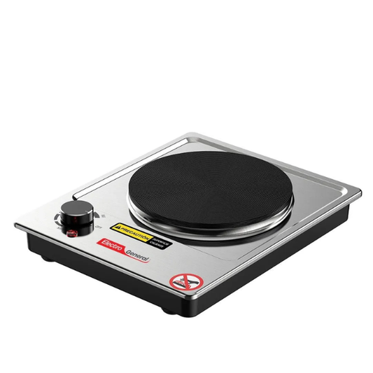 Electro General 1500W Single Electric Hot Plate HP-TS1500W