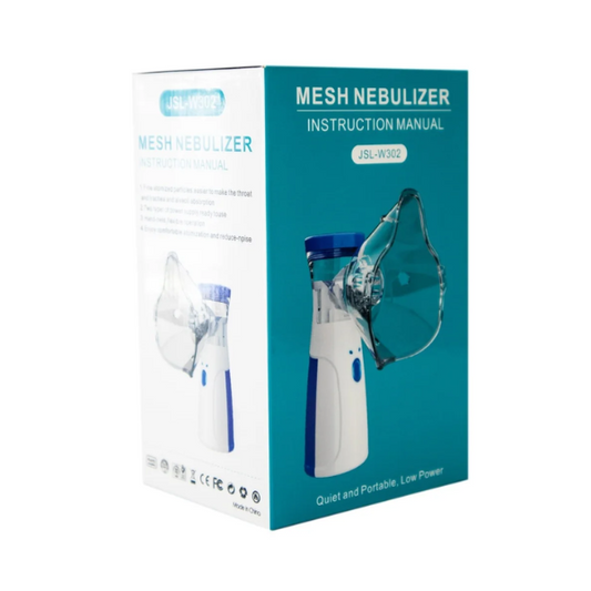 JSL-W302 Portable Mesh Nebulizer - USB Rechargeable Asthma Nebulizer