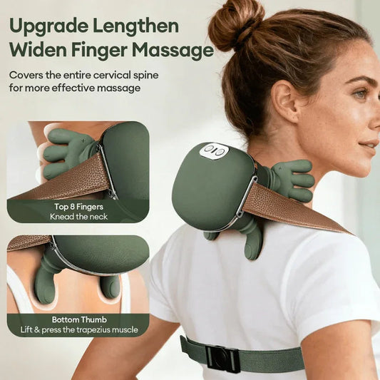Wireless Neck Shoulder Massager – جهاز مساج الرقبة والكتف - Yalla Deals