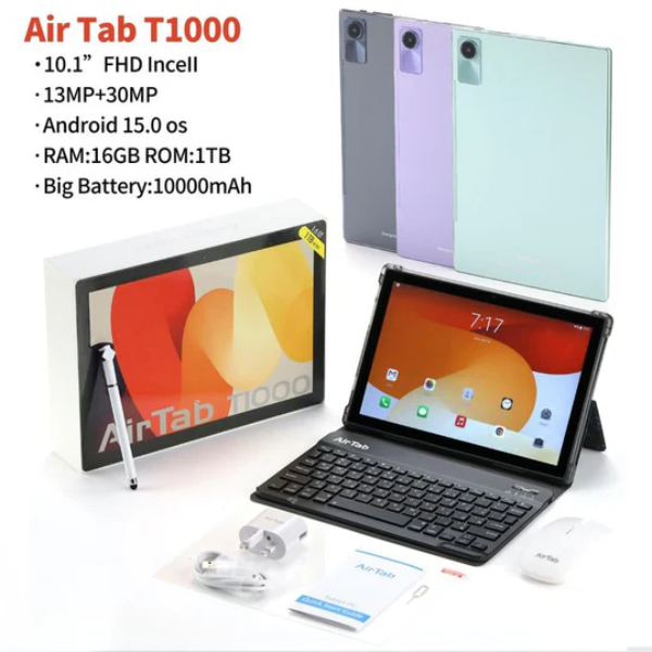 AirTab T1000 Tablet packge