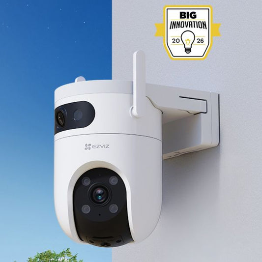 EZVIZ H9c Dual Lens 5MP 3K Pan & Tilt Smart WiFi Security Camera