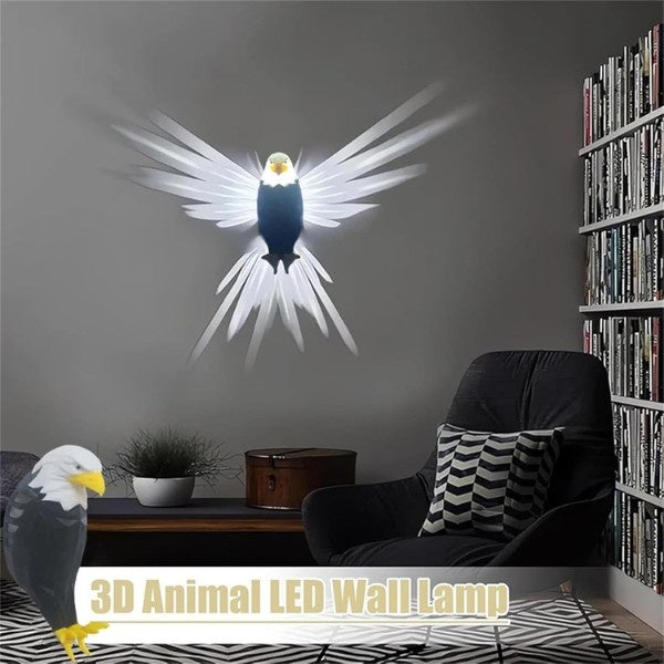 Eagle Wall Light Indoor Magnetic Projection Night Light with Remote Control