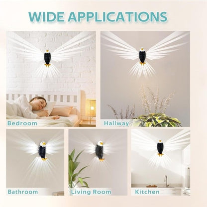 Eagle Wall Light Indoor Magnetic Projection Night Light with Remote Control