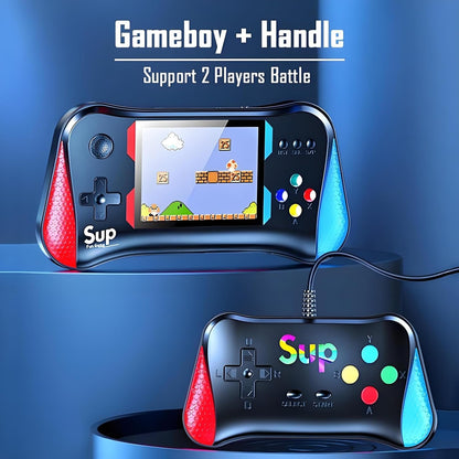 SUP Retro X7M Handheld Game Console, 500 Classic Games, 3.5 Inch LCD Screen