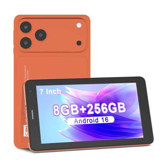 جهاز لوحي C idea CM517 Air بشاشة 7 بوصة IPS وذاكرة وصول عشوائي 8 جيجابايت وسعة تخزين 256 جيجابايت ومعالج رباعي النواة يدعم الواي فاي