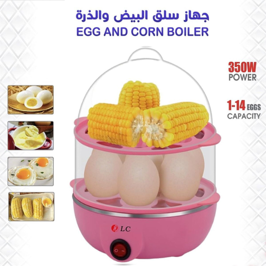 DLC Electric Egg Boiler 14 Eggs Capacity Multicolor 350W DLC-3120