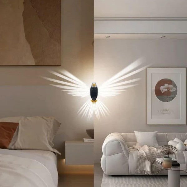 Eagle Wall Light Indoor Magnetic Projection Night Light with Remote Control