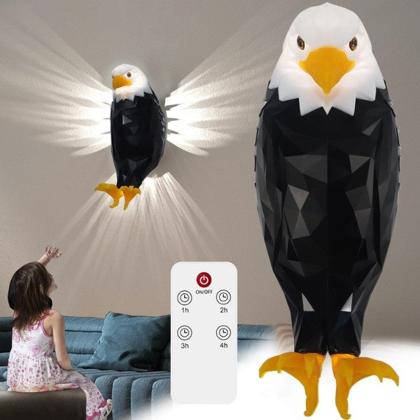 Eagle Wall Light Indoor Magnetic Projection Night Light with Remote Control