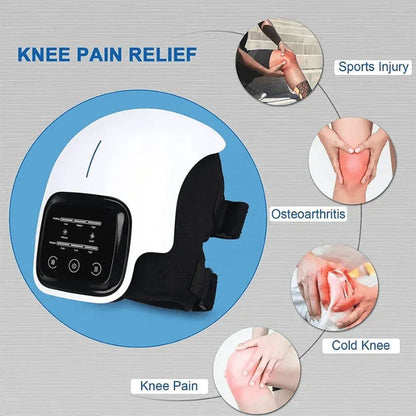 Electric Knee Massager with Heat & Vibration - Yalla Deals
