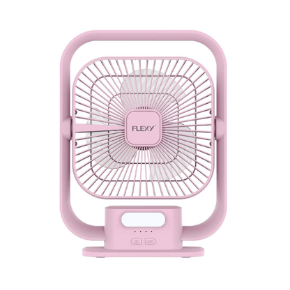 portable USB fan with LED light FLEXY