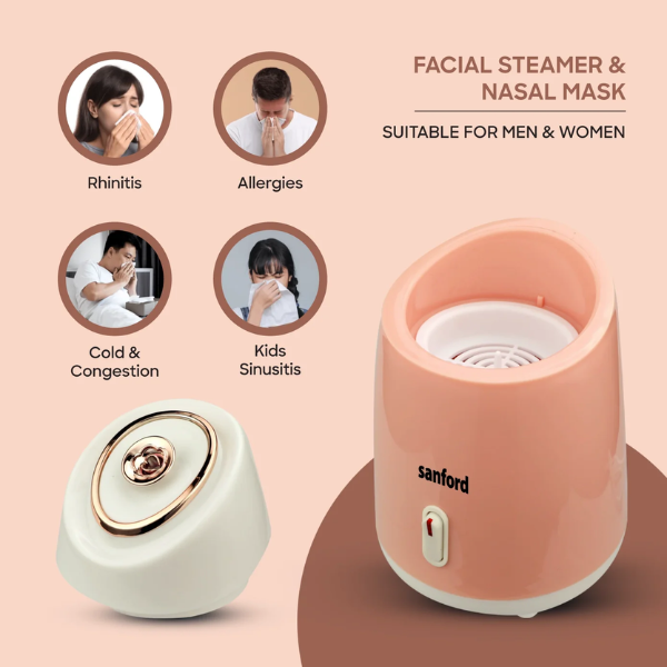 Sanford Facial Sauna SF-1947FS – Deep Cleansing Face Steamer for Skin Hydration & Pore Care