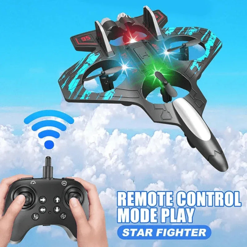 Fighter Plane RC Plane 2.4GHz Remote Control Jet - Yalla Deals