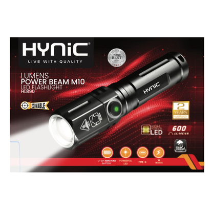 Portable high power LED torch for camping and emergency use