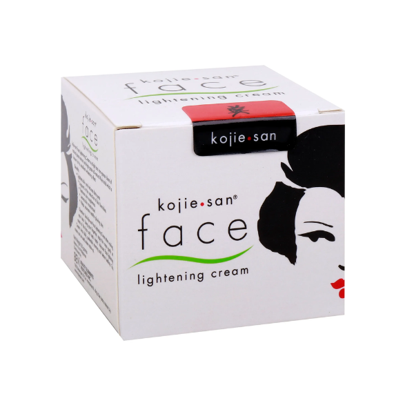 Kojie San Face lightening cream packaging on a white background