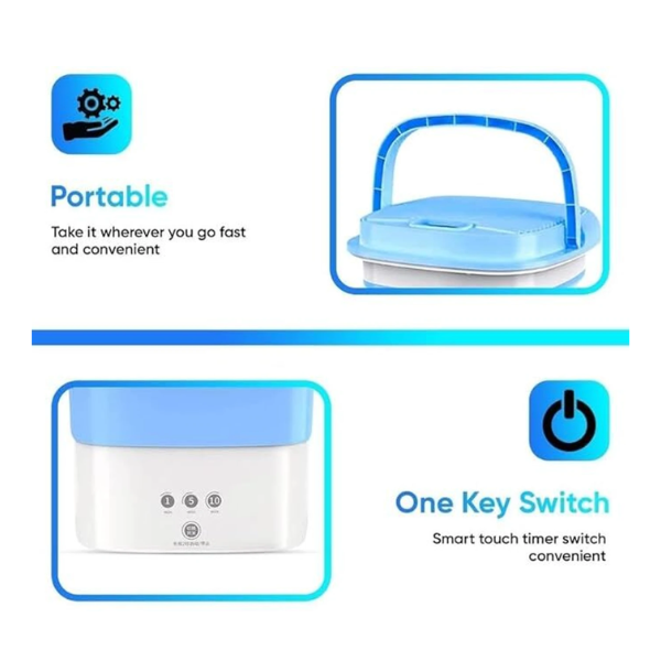Portable Mini Folding Washing Machine