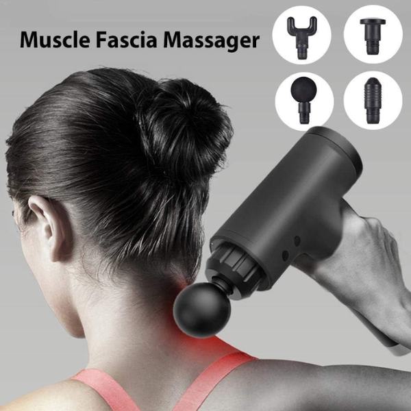 Massage Gun Professional Deep Tissue Massager with 4 Massage Heads KH-320