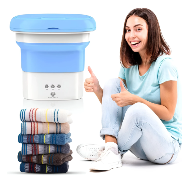 Portable Mini Folding Washing Machine