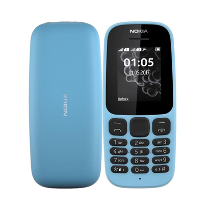 هاتف نوكيا 105 (2017) بشاشة TFT - هاتف محمول بسيط يعمل بنظام GSM