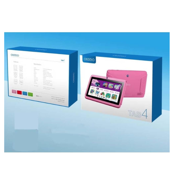 Oteeto Tab 4 Kids Tablet Wi Fi 4Gb 128Gb Blue back