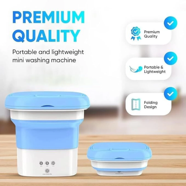 Portable Mini Folding Washing Machine