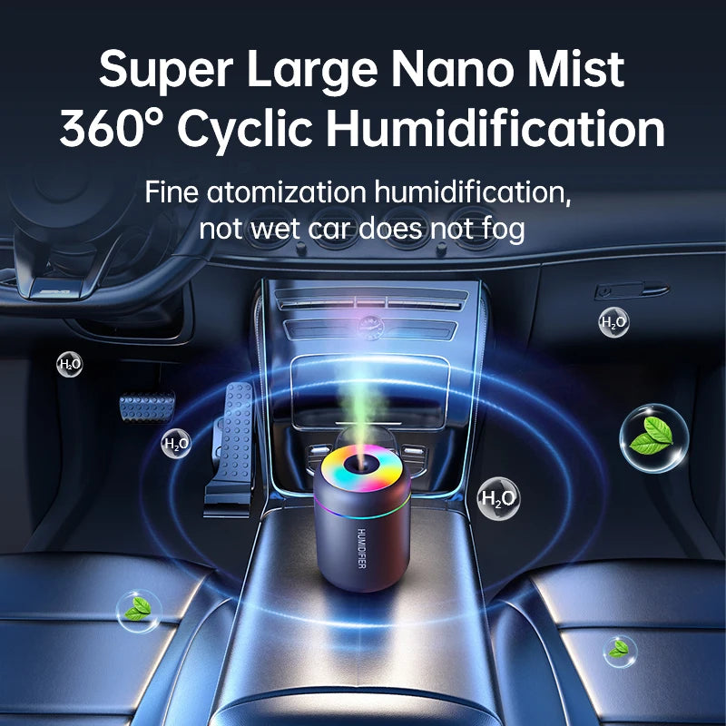 USB Electric Mini Air Humidifier Aroma Diffuser Aromatherapy Mist Maker 180 ML