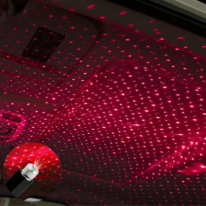 USB Powered LED Starry Sky Lamp Car Laser Star Roof Light 5V
