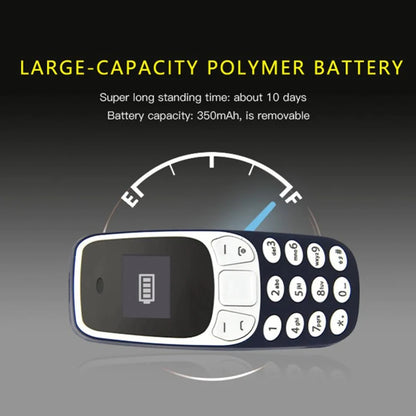 هاتف BM10 ميني المحمول - هاتف بميزتي شريحتي اتصال