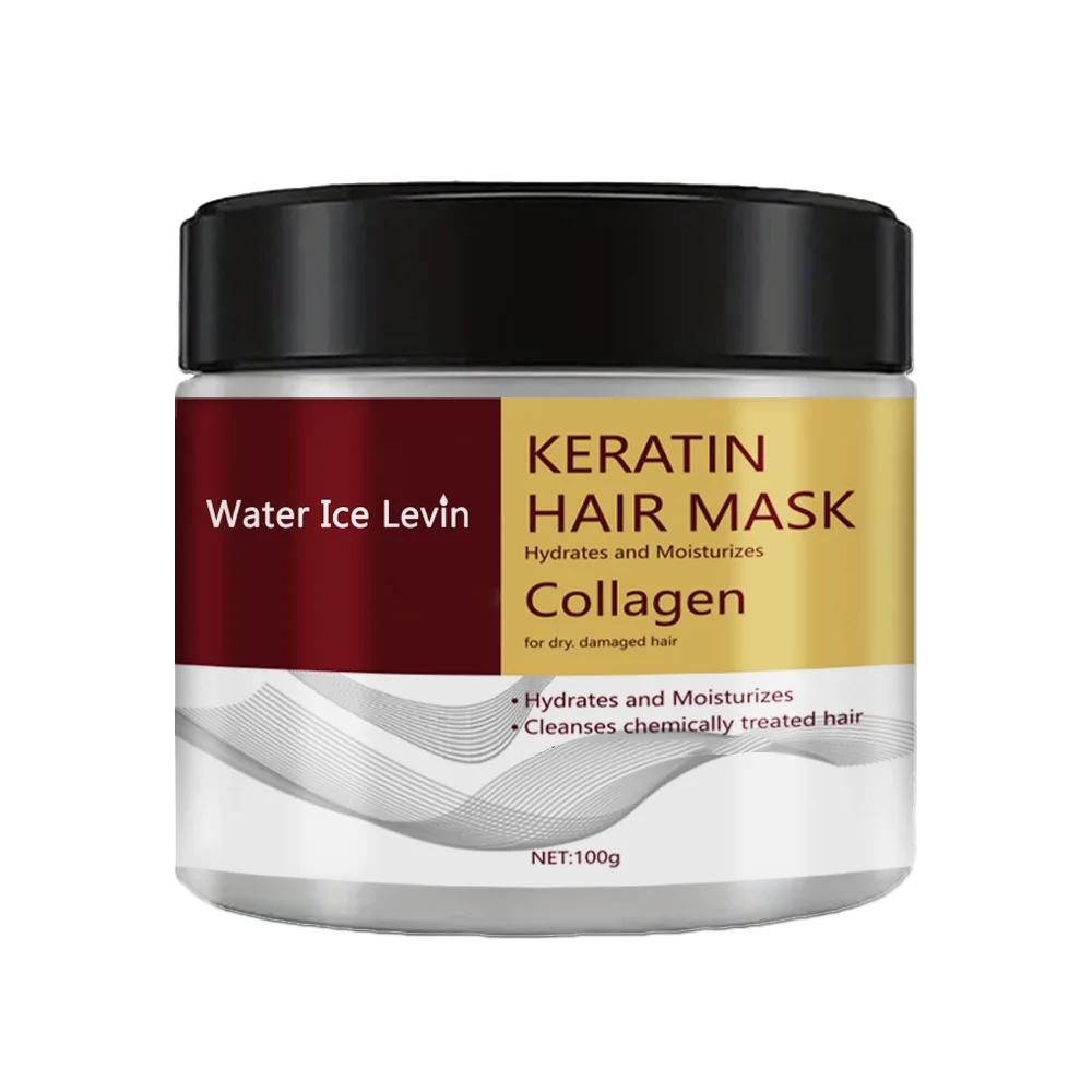 Keratin Collagen Hair Mask for Dry Hair Texture Smooth Soft Hair