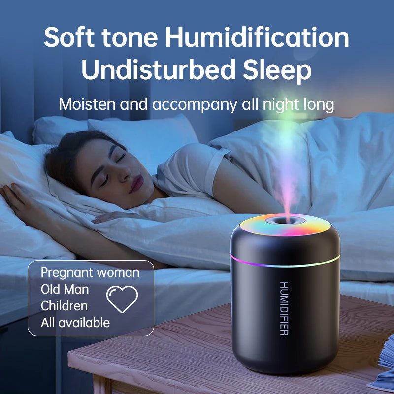 USB Electric Mini Air Humidifier Aroma Diffuser Aromatherapy Mist Maker 180 ML