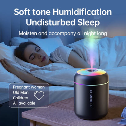 USB Electric Mini Air Humidifier Aroma Diffuser Aromatherapy Mist Maker 180 ML