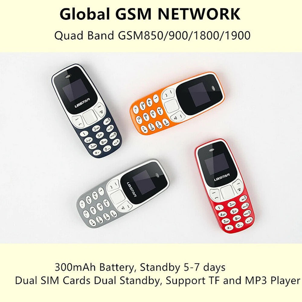 هاتف BM10 ميني المحمول - هاتف بميزتي شريحتي اتصال