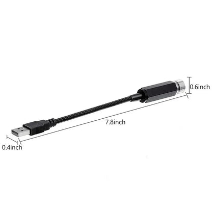 USB Powered LED Starry Sky Lamp Car Laser Star Roof Light 5V
