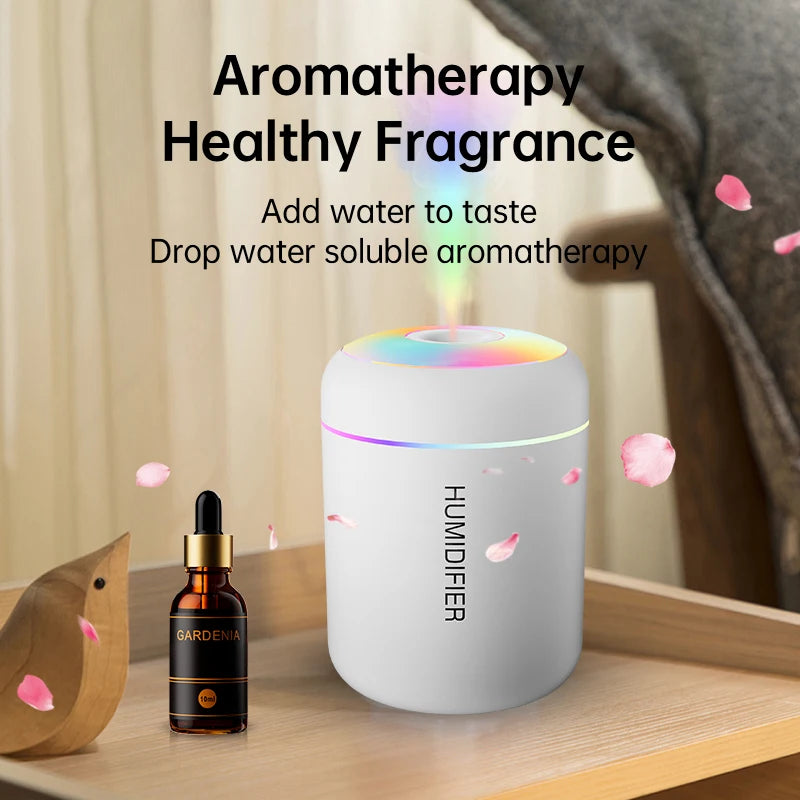 USB Electric Mini Air Humidifier Aroma Diffuser Aromatherapy Mist Maker 180 ML