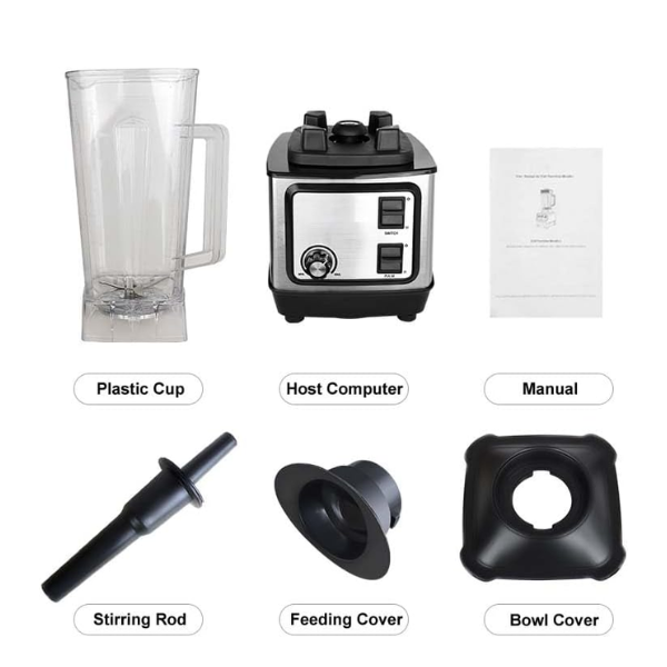 SC-2255 Professional 2-in-1 Juicer and Mixer Blender Open box