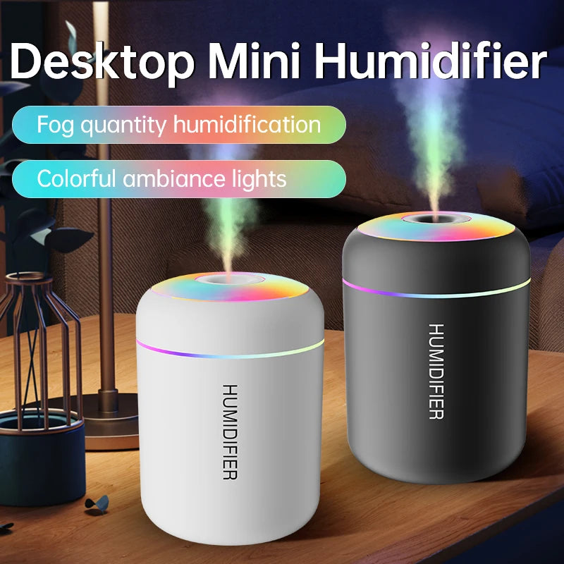 USB Electric Mini Air Humidifier Aroma Diffuser Aromatherapy Mist Maker 180 ML