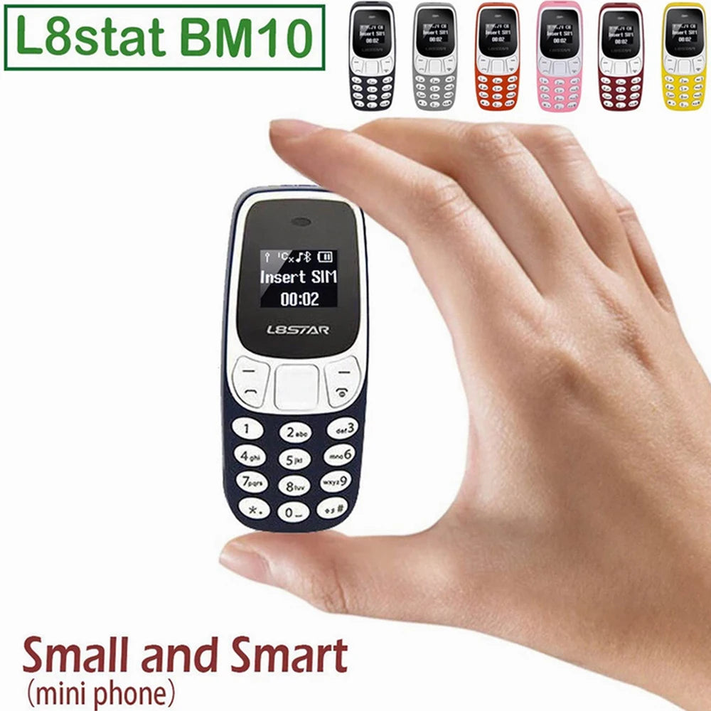 هاتف BM10 ميني المحمول - هاتف بميزتي شريحتي اتصال