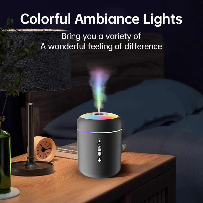 USB Electric Mini Air Humidifier Aroma Diffuser Aromatherapy Mist Maker 180 ML