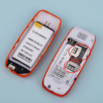 هاتف BM10 ميني المحمول - هاتف بميزتي شريحتي اتصال