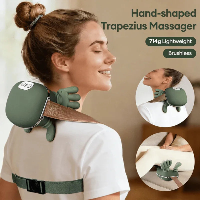 Wireless Neck Shoulder Massager – جهاز مساج الرقبة والكتف - Yalla Deals