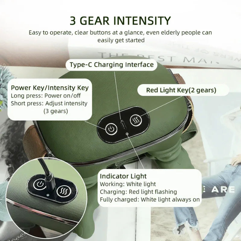 Wireless Neck Shoulder Massager – جهاز مساج الرقبة والكتف - Yalla Deals
