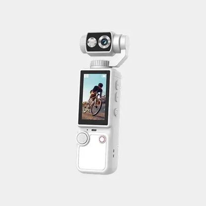 AirTab Pocket 4 Ultra HD 4K Action Camera – Adjustable Gimbal, 2.0" IPS Display, 3000mAh Battery Stabilized Camera