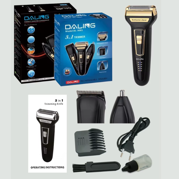 rechargeable hair clipper for men DALING DL9001