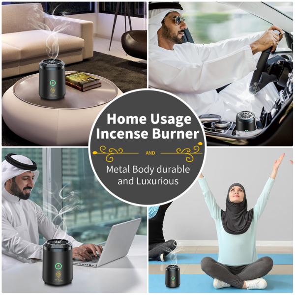 car incense burner electric portable bakhoor device