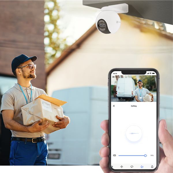 EZVIZ H80x Dual 4K Smart AI Detection Auto Tracking WiFi Security Camera