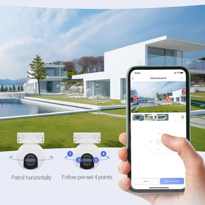 EZVIZ H80x Dual 4K Smart AI Detection Auto Tracking WiFi Security Camera