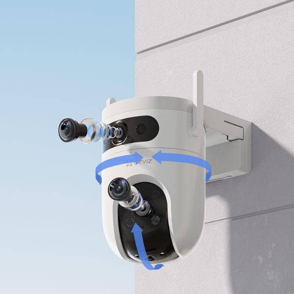 EZVIZ H9c Dual Lens 5MP 3K Pan & Tilt Smart WiFi Security Camera