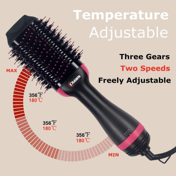 Krawn Electric Professional Hair Dryer Comb KW-46030