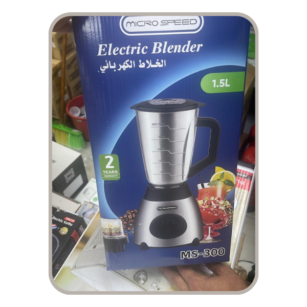 blender with 6 stainless steel blades smoothie maker