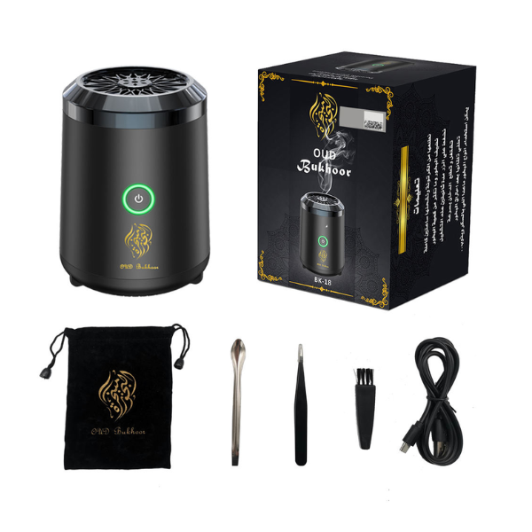 bakhoor burner in use aroma diffuser