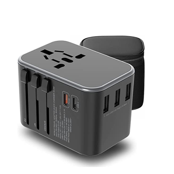 fast charging power delivery travel adapter